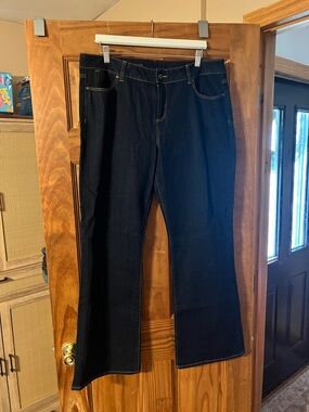 Talbots Dark Wash Boot Cut Jeans